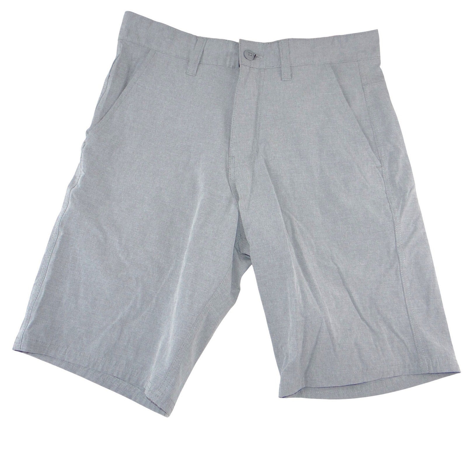 Burnside Mens Hybrid Shorts Gray Heather Size 30 Quick Dry Boardshorts