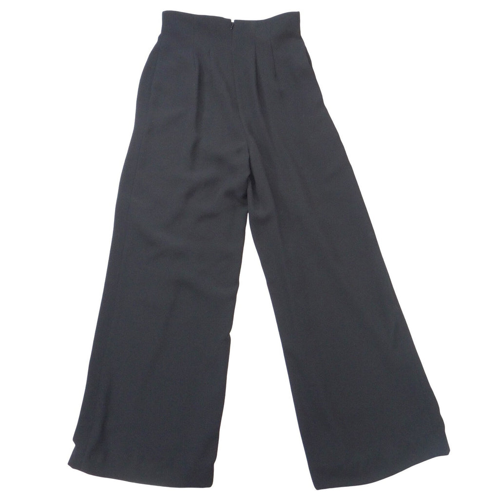 Vintage Adrianna Papell Evening Essentials Black Wide Leg Dress Pants Size 4