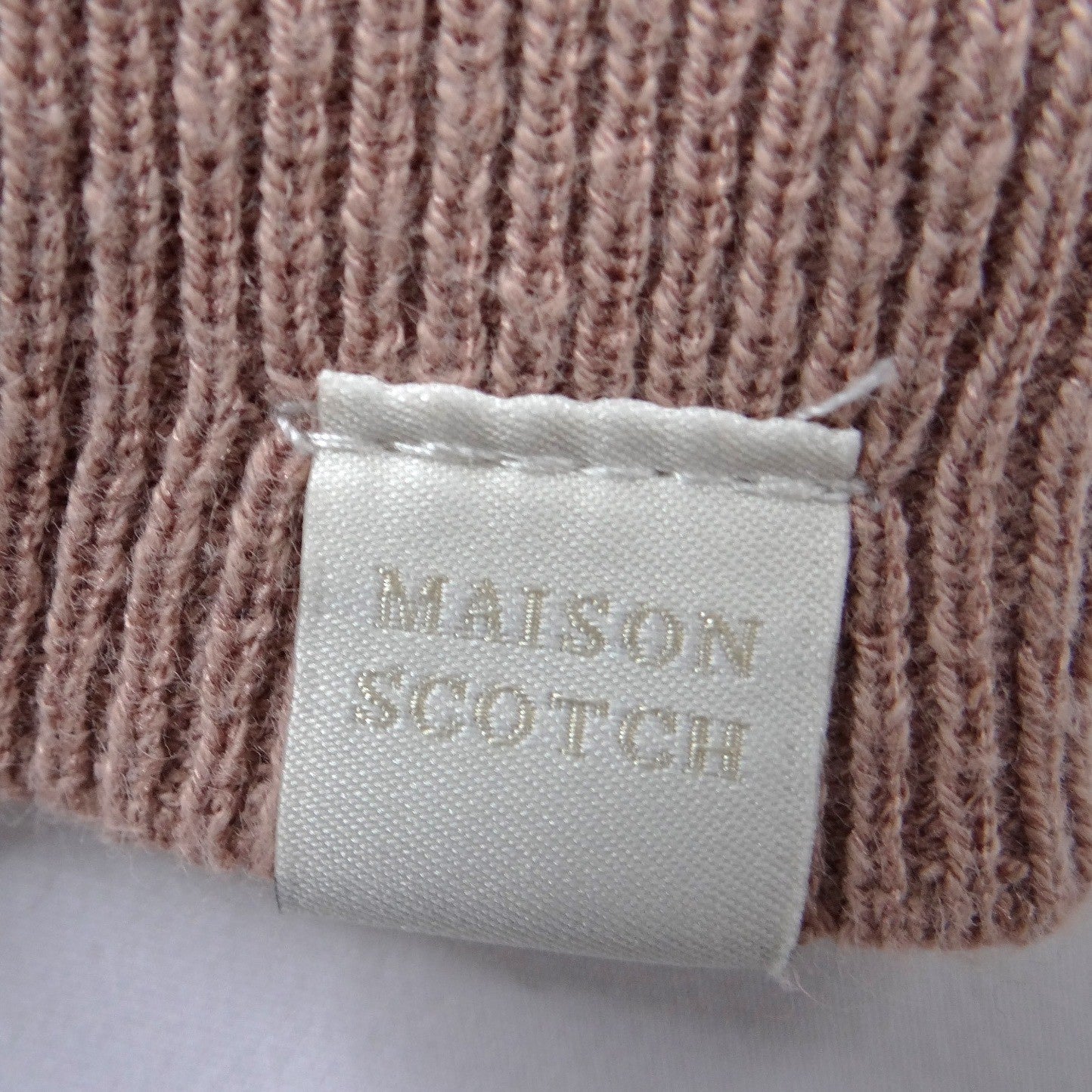 Scotch & Soda Maison Scotch Mauve Chevron Pointelle Knit Tank Top XS
