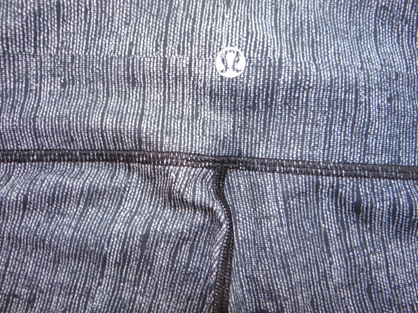 Lululemon High-Rise Leggings - Denim Print XS/S