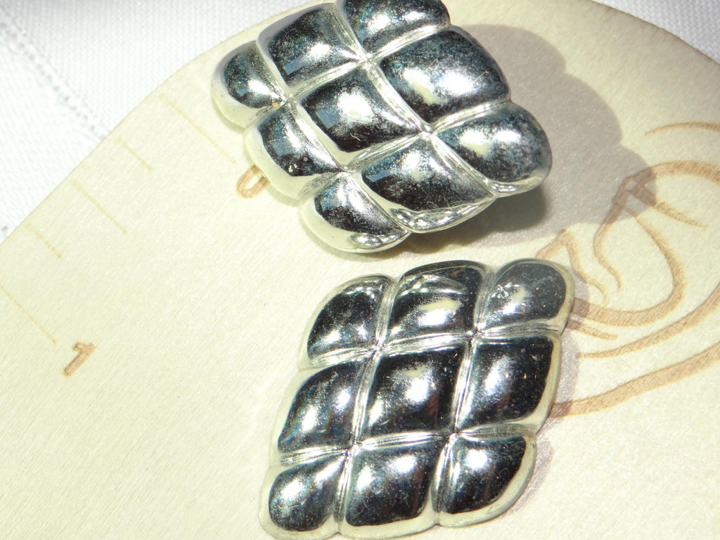 Vintage Silver-toned Earrings