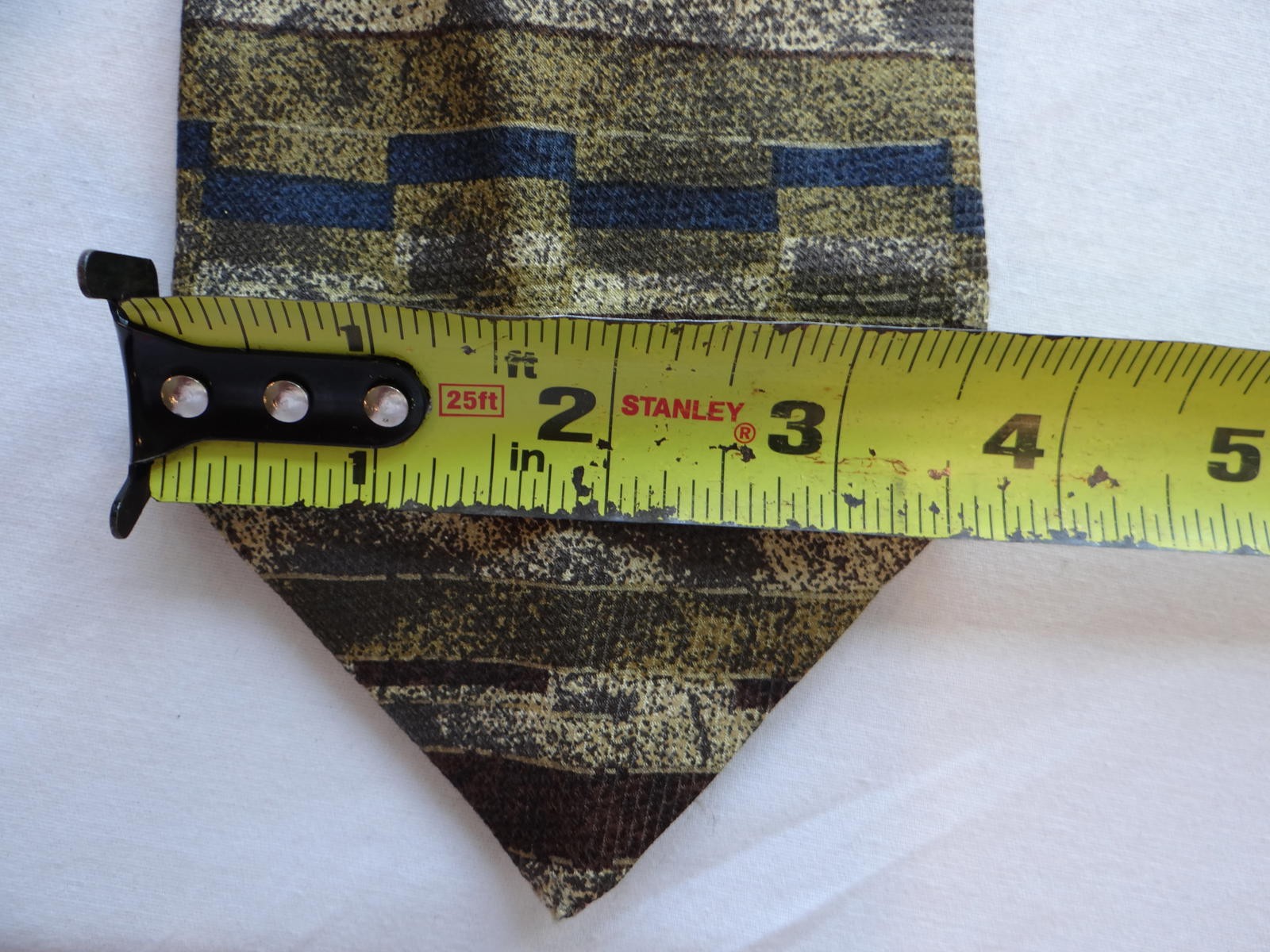 Lamberti 100% Silk Made in Italy Striped Tie