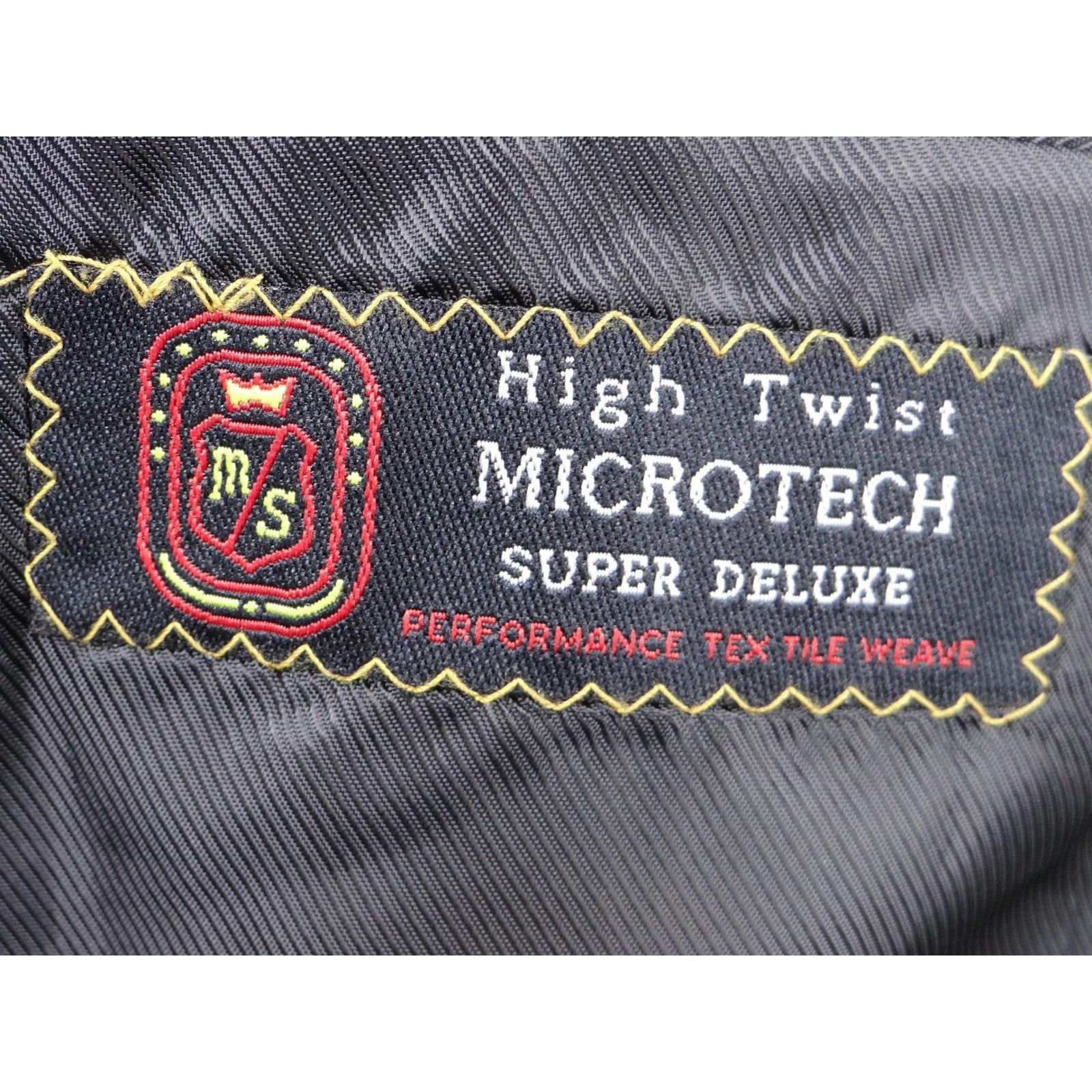 Insignia Collezione Men High Twist Microtech Super Deluxe Pinstripe Blazer Sz L