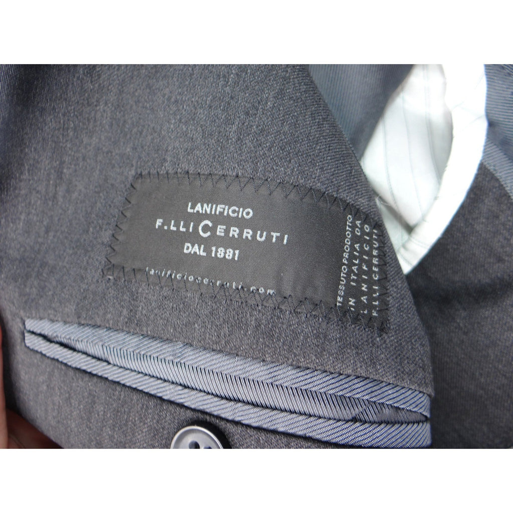 Banana Republic Modern Fit 42L Charcoal Grey Wool Blend Suit Jacket Blazer