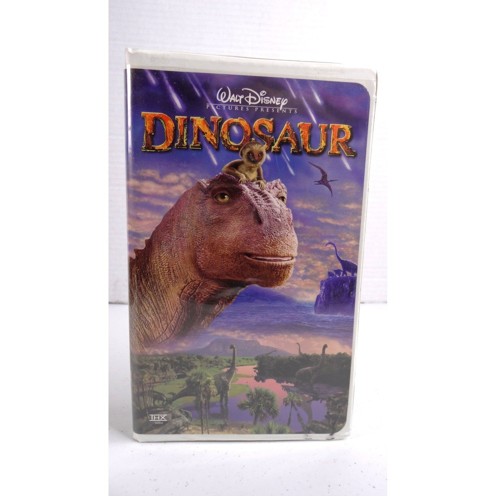 Walt Disney Dinosaur VHS 2000 Animated Movie Clamshell Case THX 21575 NTSC