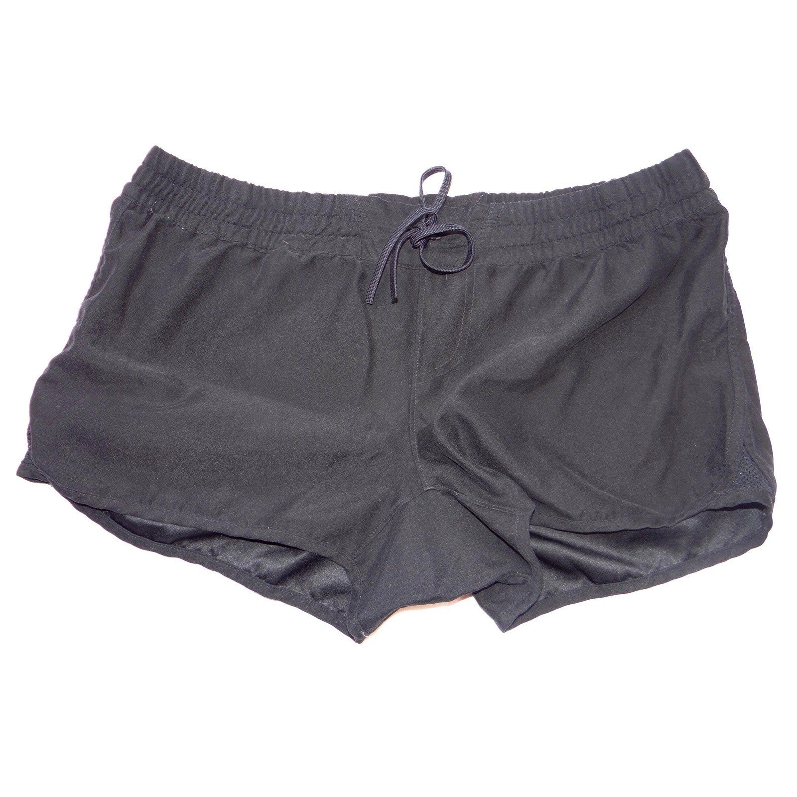Columbia Omni-Shield Women's Black Athletic Hiking Shorts Size M Drawstring