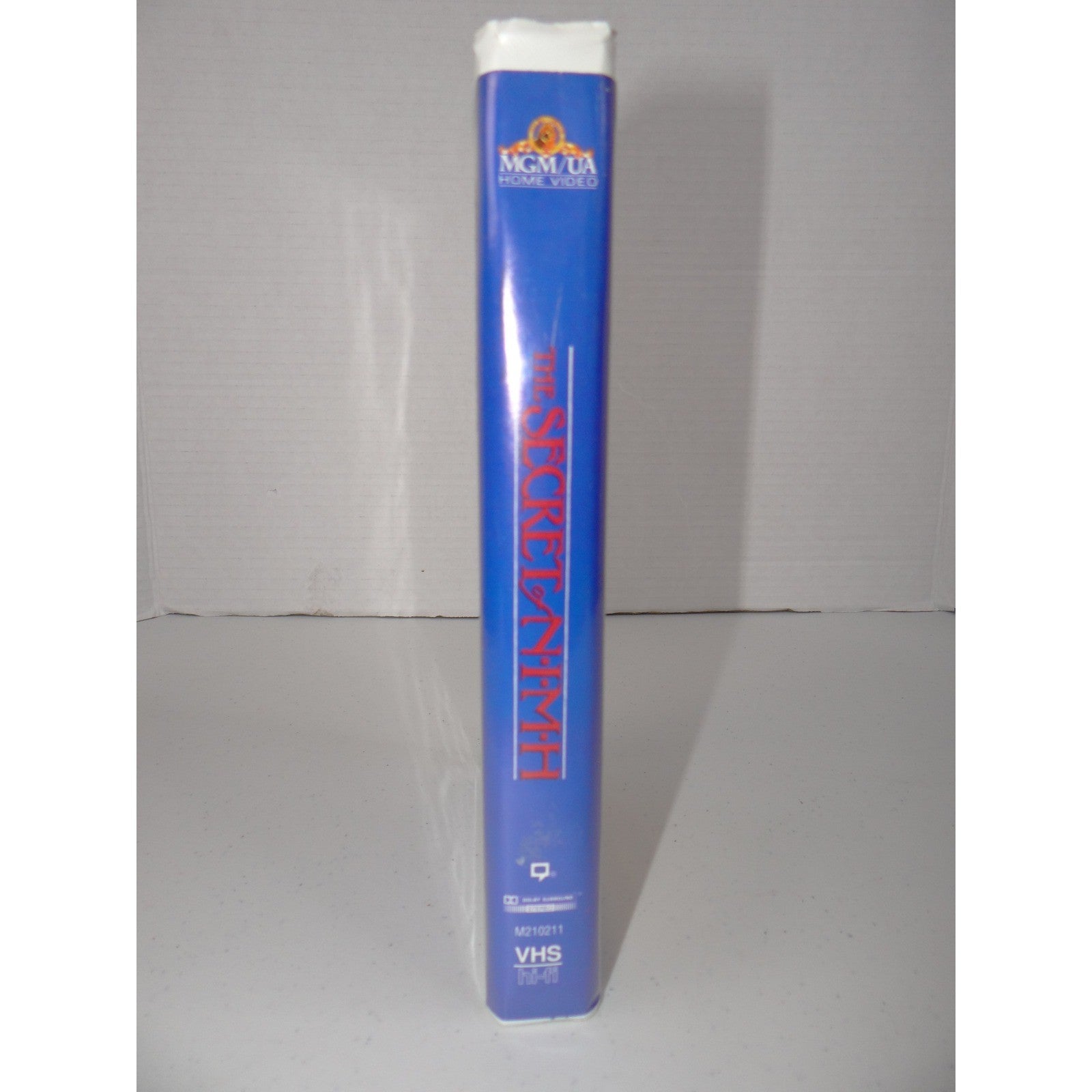 The Secret of NIMH VHS 1982 Don Bluth MGM/UA Home Video Clamshell M210211