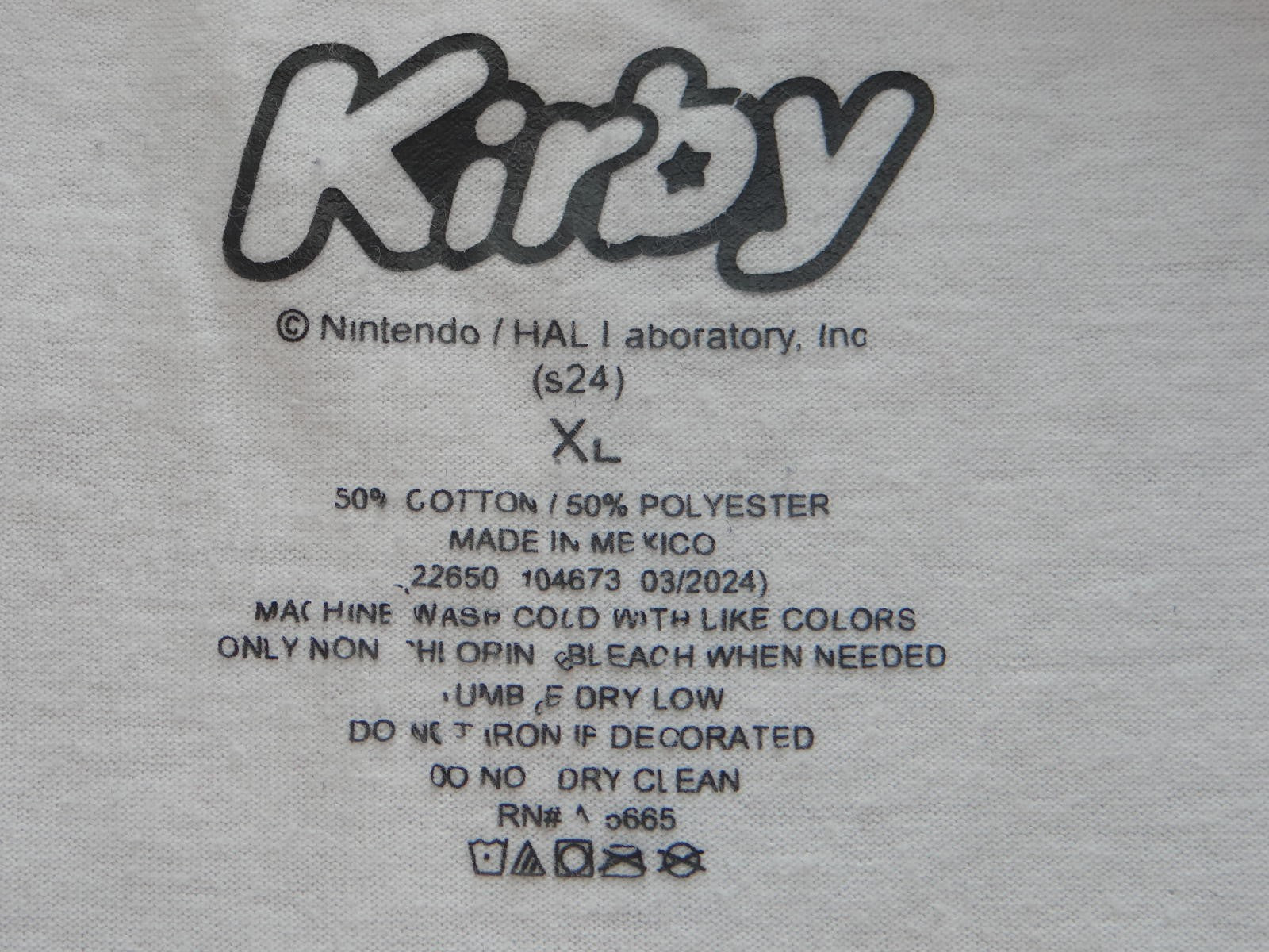 Kirby Graphic T-Shirt - Fun and Playful Design
