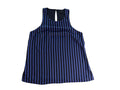 Banana Republic Chic Striped Tank Top - Navy & Blue