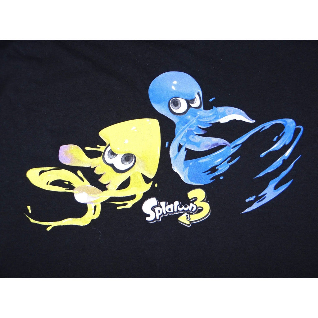 Nintendo Switch Splatoon 3 Black T Shirt Mens Large Gaming Nintendo Tee