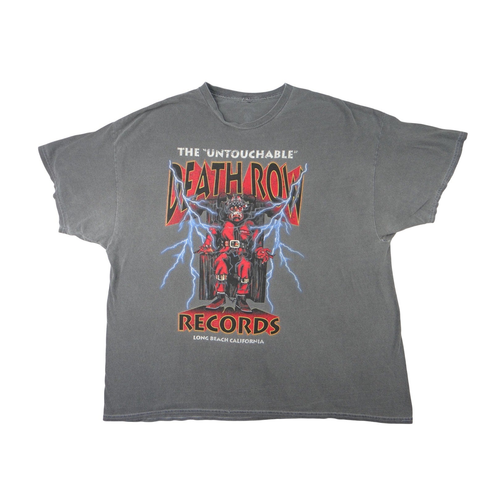 Vintage Death Row Records Graphic T Shirt Vintage Long Beach California Mens XL