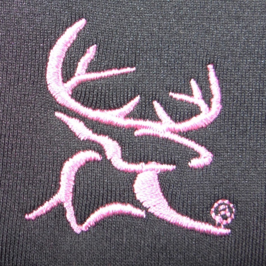 Bushmaster Womens XL Softshell Jacket Pink Realtree Camo Black Full Zip Fleece