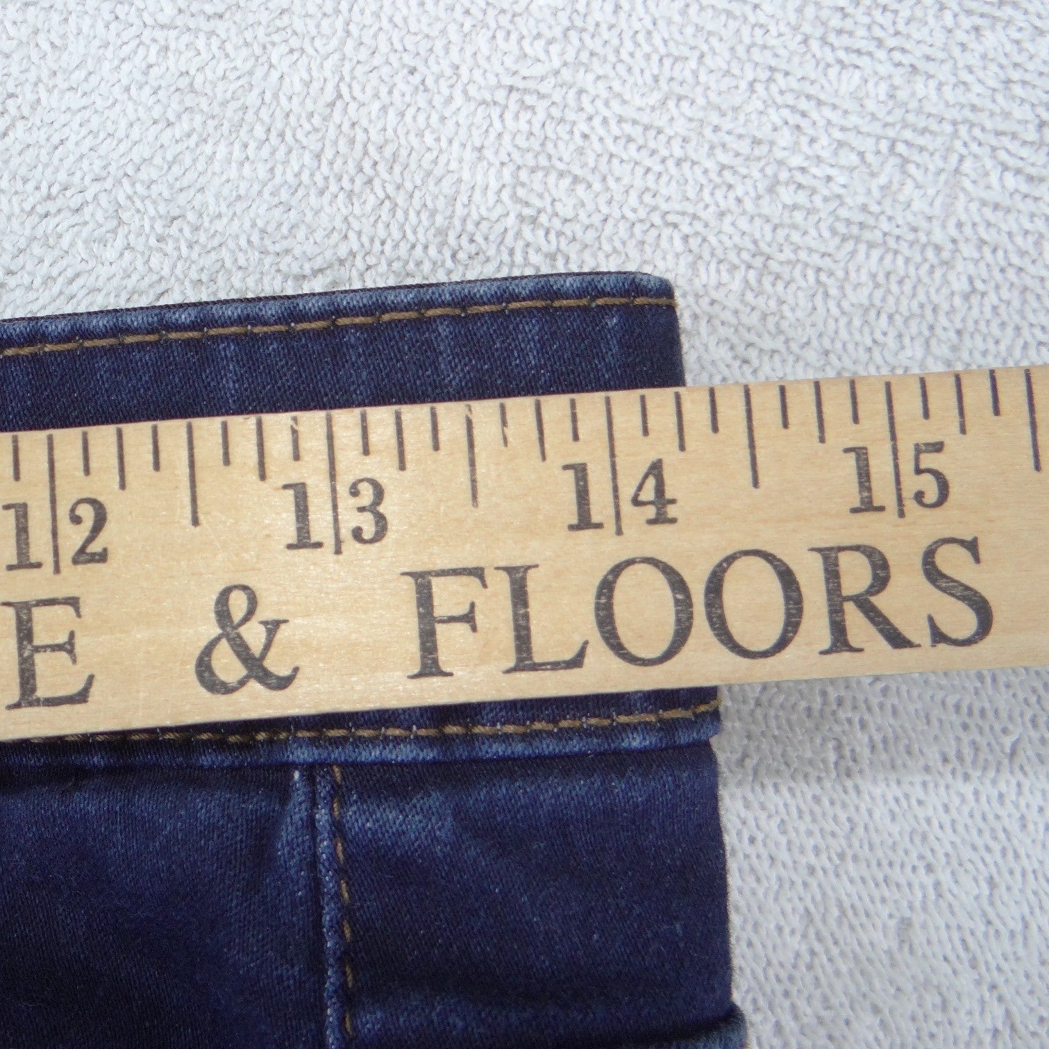 Angels Everflex Sculpt Crop Jeans Womens 6 Dark Wash Indigo Capri Denim