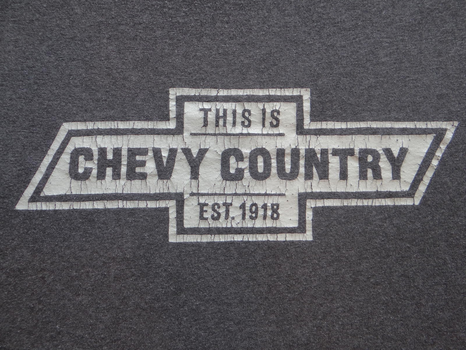 Chevy Country Graphic Tee - Established 1918 - XL