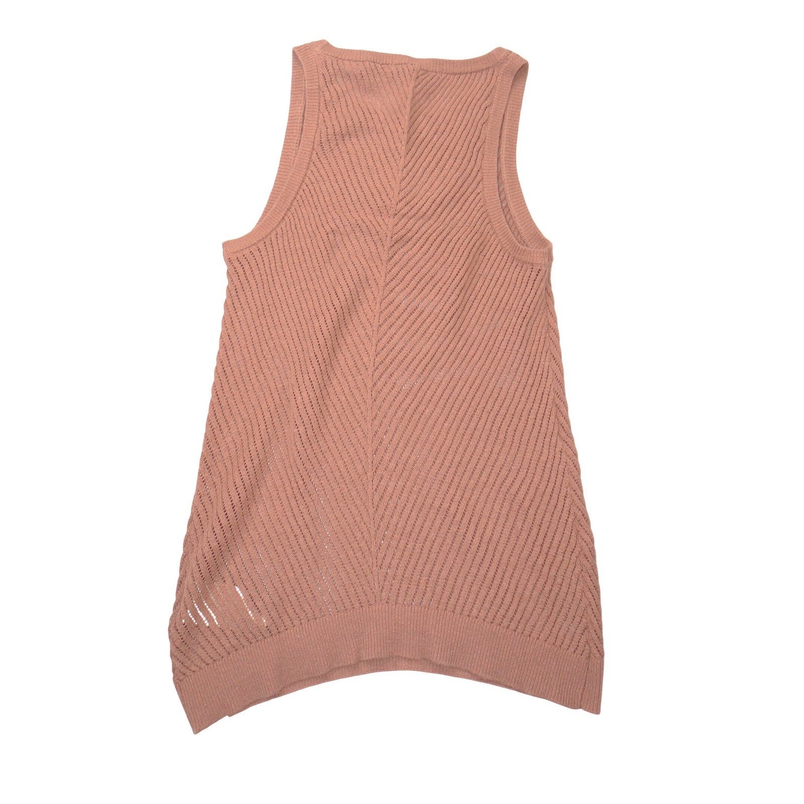 Scotch & Soda Maison Scotch Mauve Chevron Pointelle Knit Tank Top XS