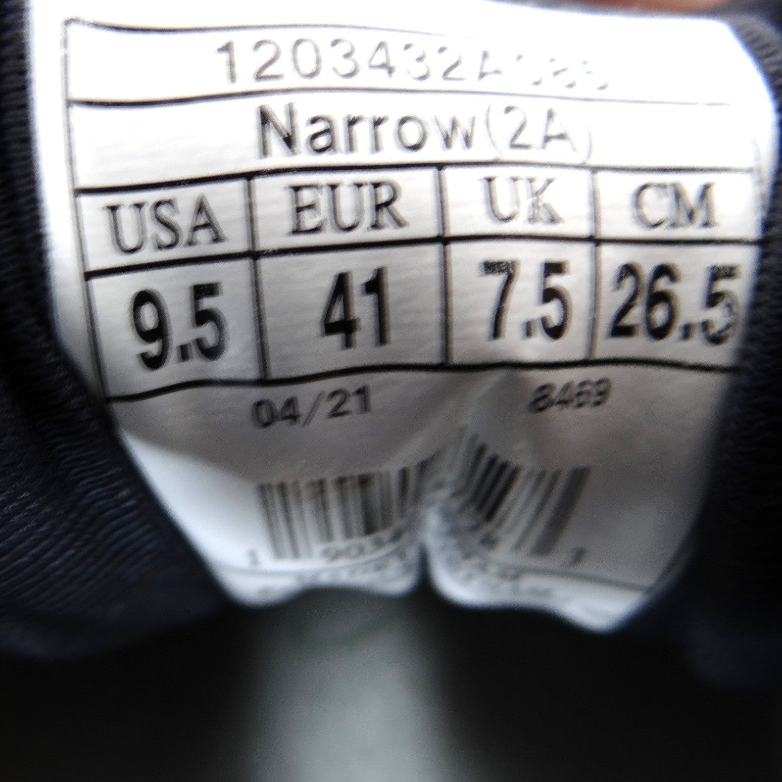Brooks Ghost 14 Womens Running Shoes Grey Blue Size 9.5 Narrow 2A Sneakers