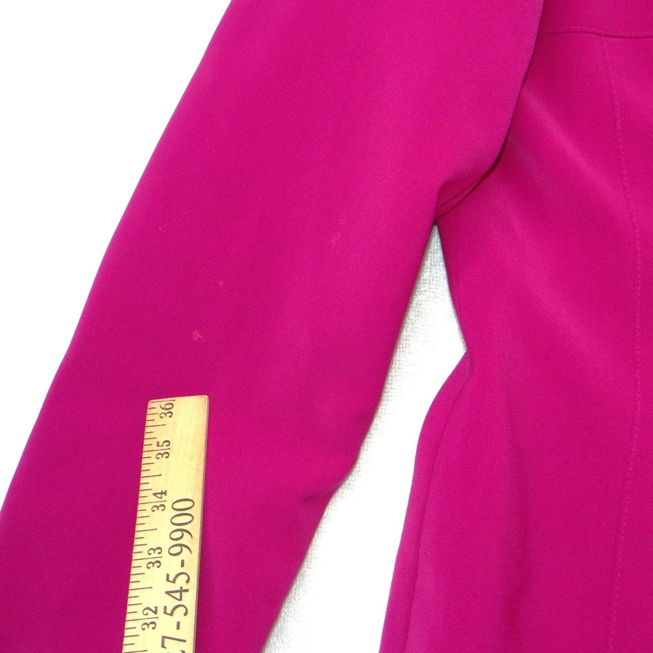 Le Suit Vintage Petite Women Magenta Pink 2 Piece Skirt Suit Blazer Set Size 10P
