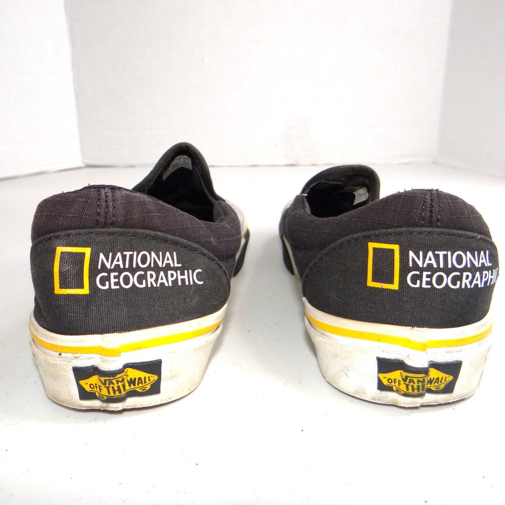 Vans x National Geographic Slip-On Greenland Glacier Shoes Mens 6 Womens 7.5