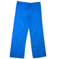 Cherokee Workwear Scrub Pants Womens XS Royal Blue Drawstring Cargo