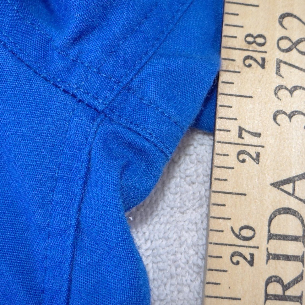 Cherokee Workwear Royal Blue Drawstring Cargo Scrub Pants  XS
