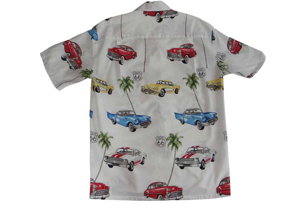 Pacific Blend Retro Classic Cars Short Sleeve Shirt