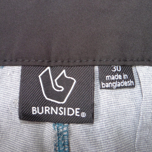 Burnside Mens Hybrid Shorts Gray Heather Size 30 Quick Dry Boardshorts