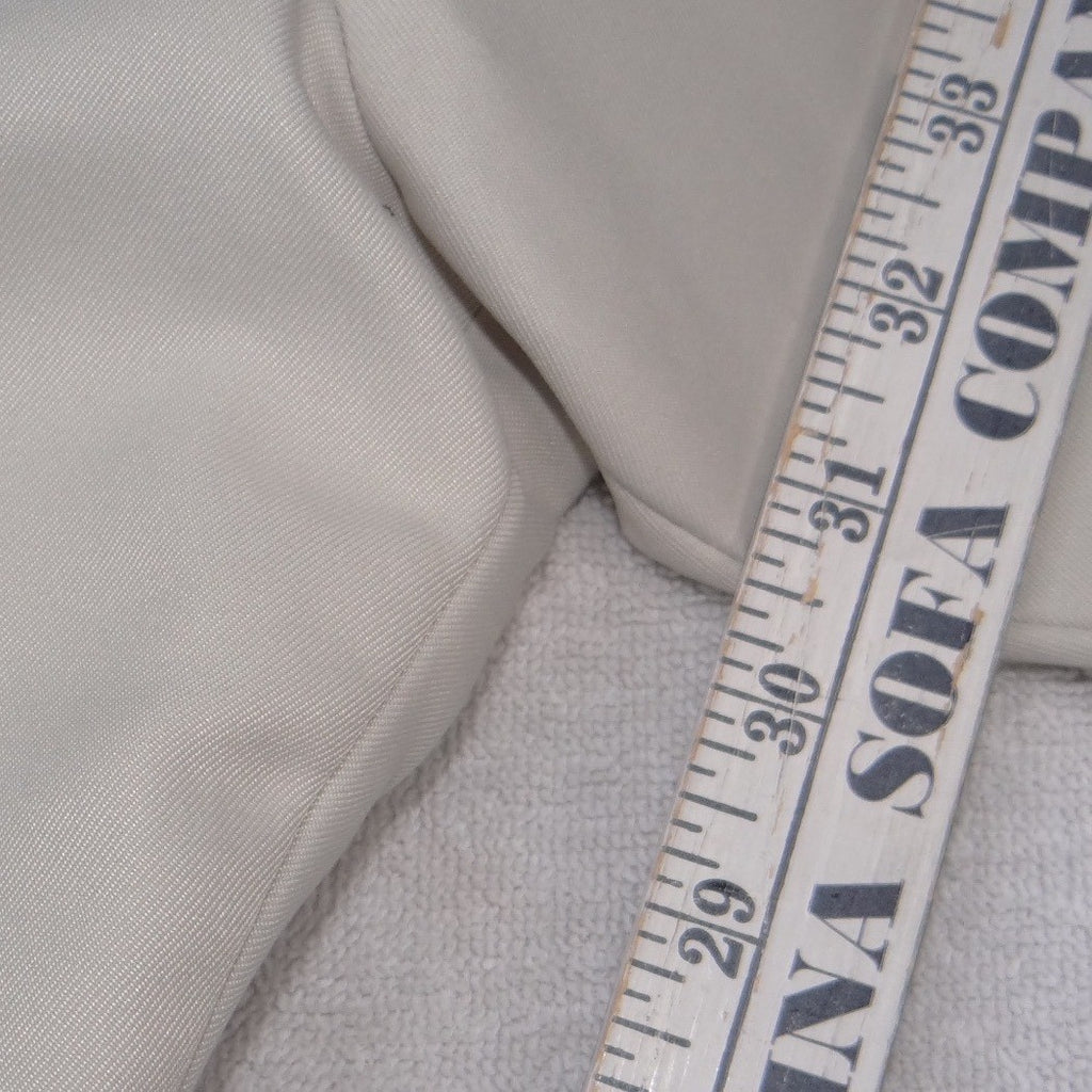 Concepts by Claiborne Beige Straight Leg Trousers Mens 42x31 Flat Front Pants