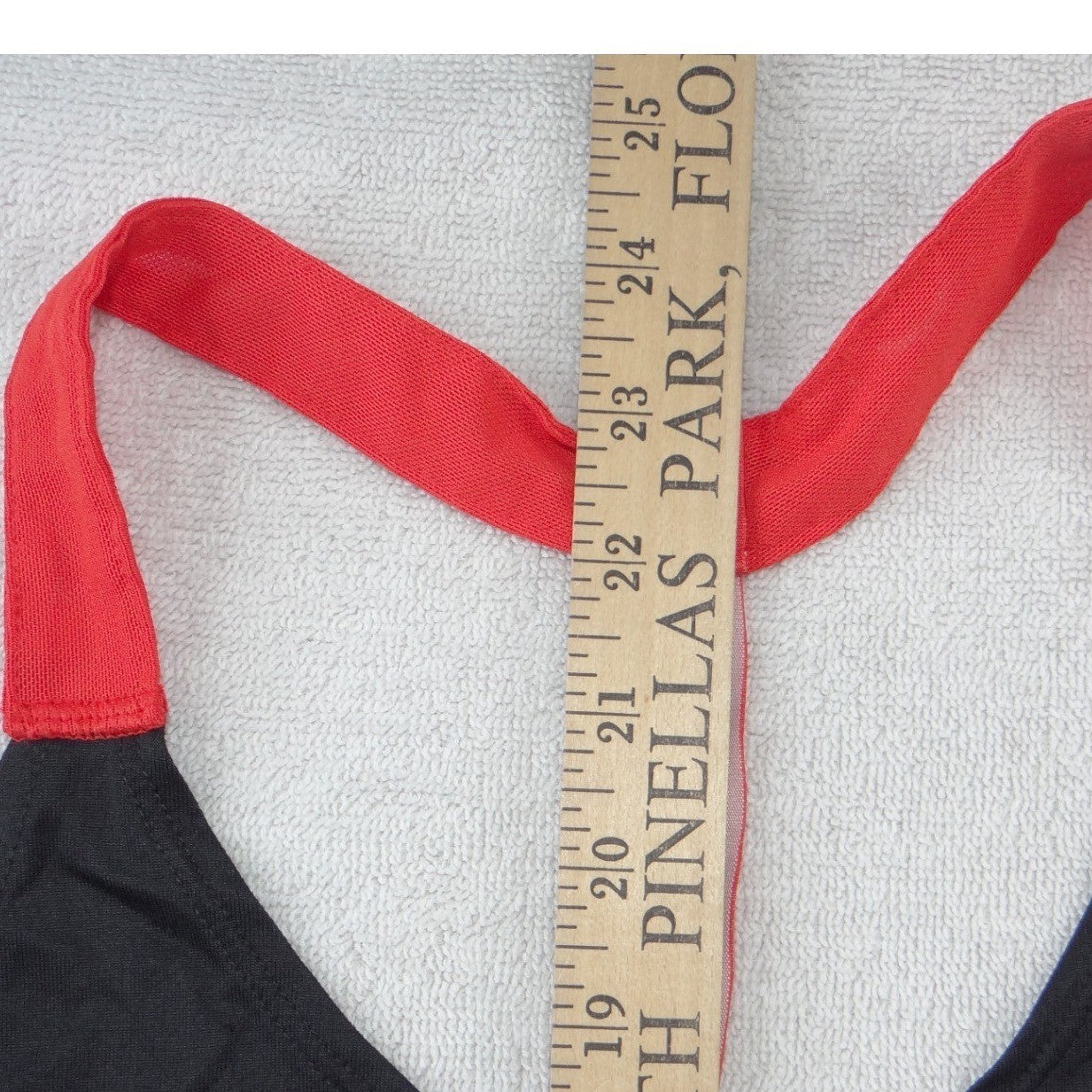 Nike Just Do It T-Back Tank Top Black Orange Racerback Womens Sleeveless Workout