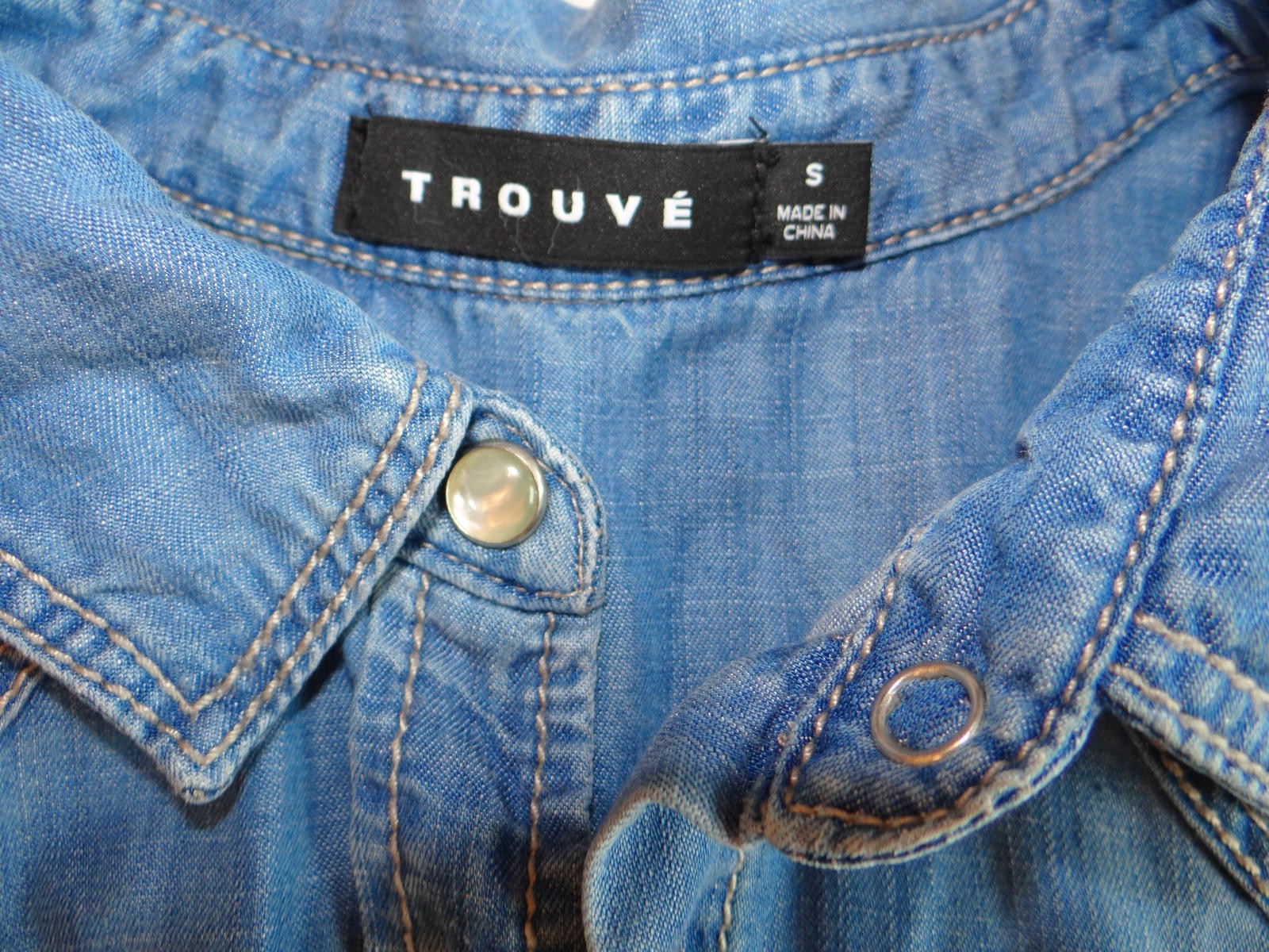 Trouvé Women's Denim Shirt - Stylish & Comfortable