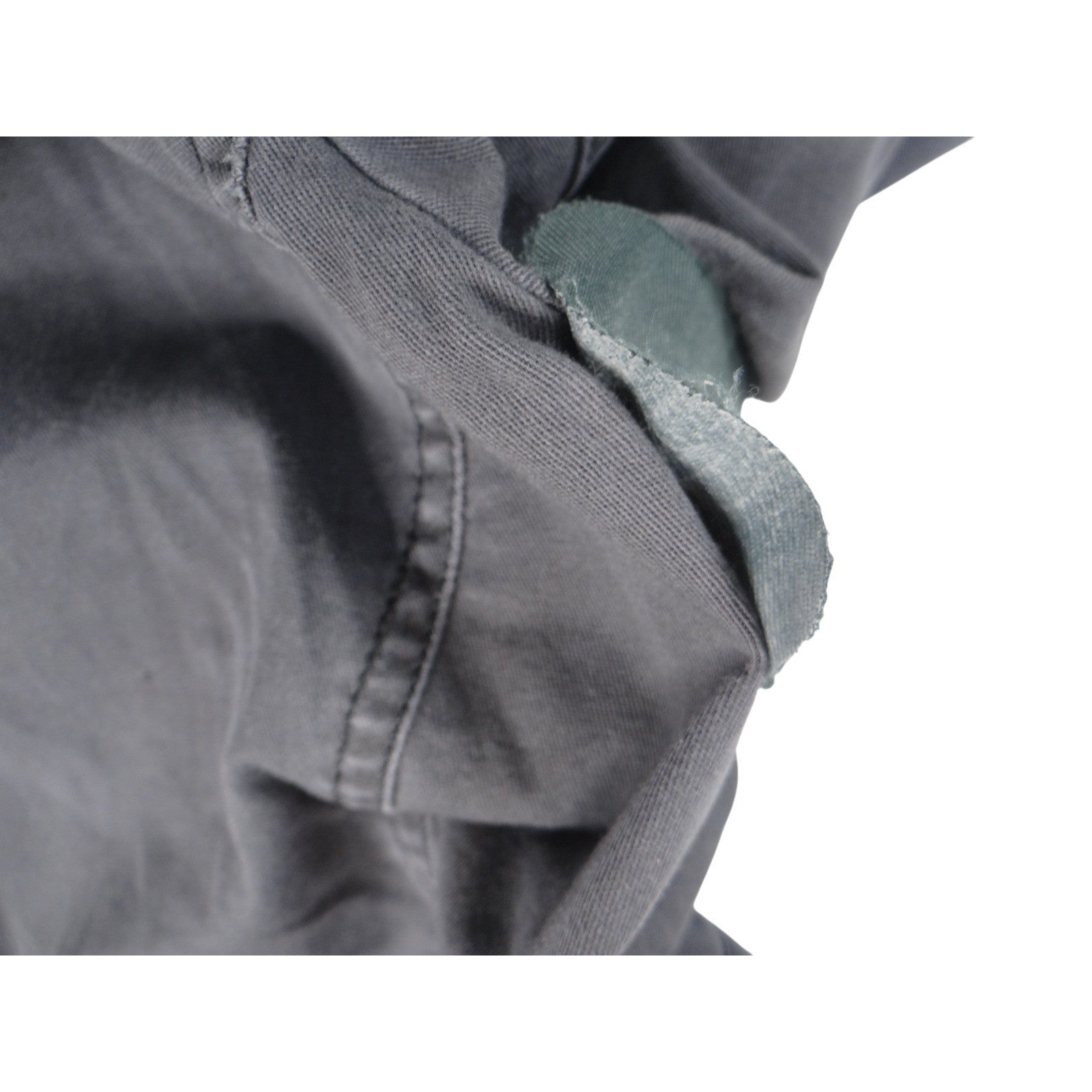 Express Gray Utility Jacket Women's Size L Patches Military Style
