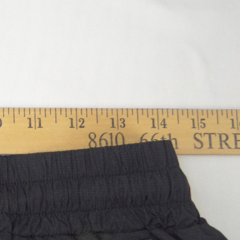 Fabletics Black Nylon Joggers Windbreaker Pants Womens Medium