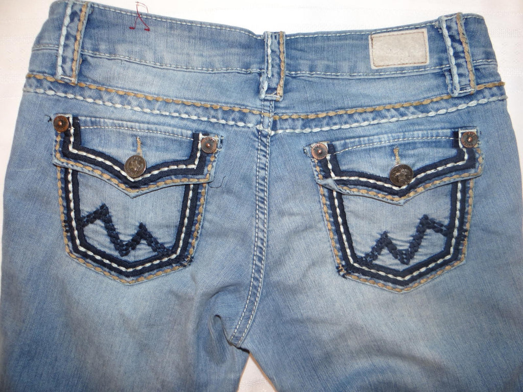 Vintage Y2K YMI Women's Boot Cut Jeans Light Wash Size 7