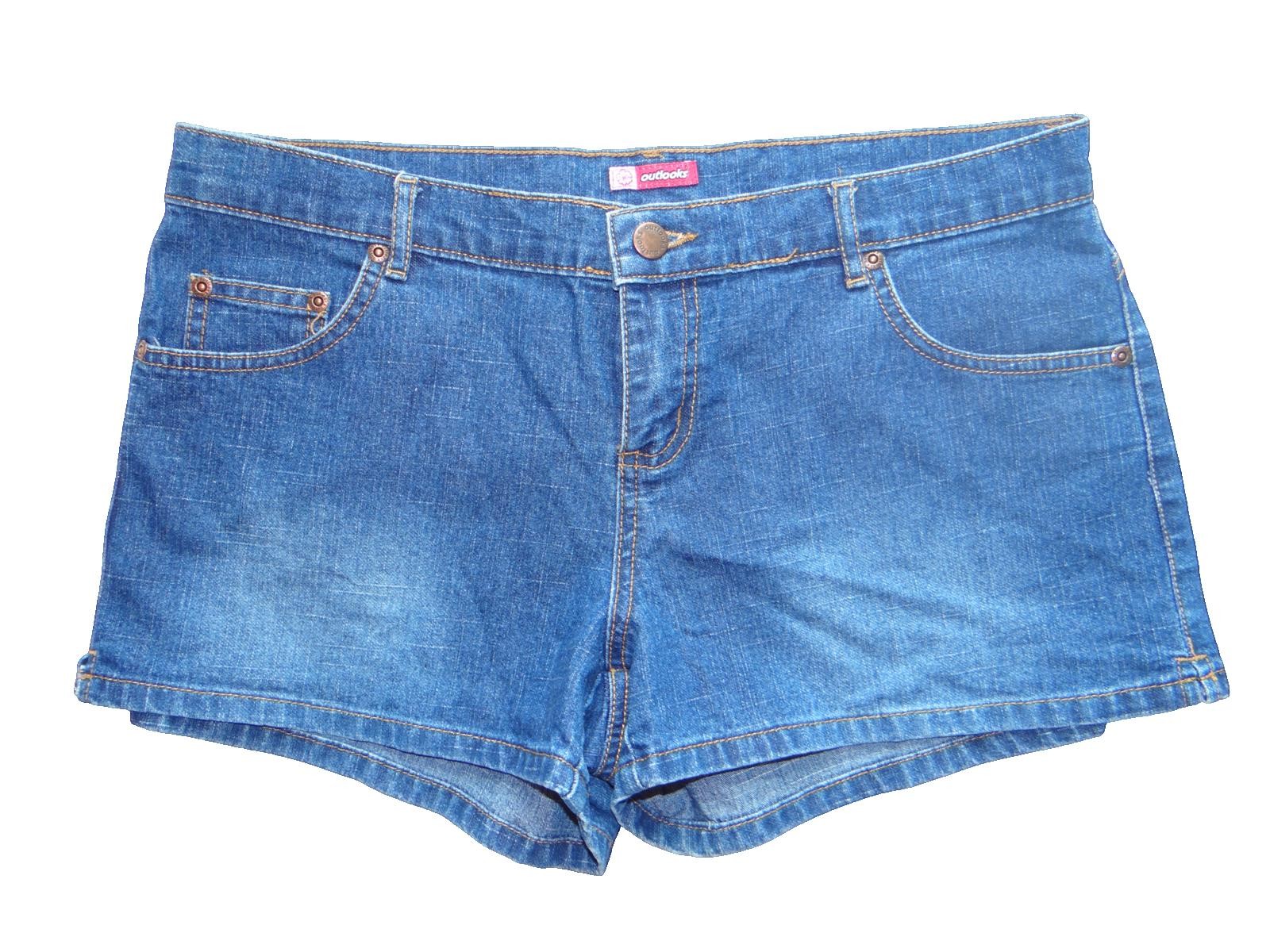 Vintage Women's Denim Shorts by Outlooks Size 11