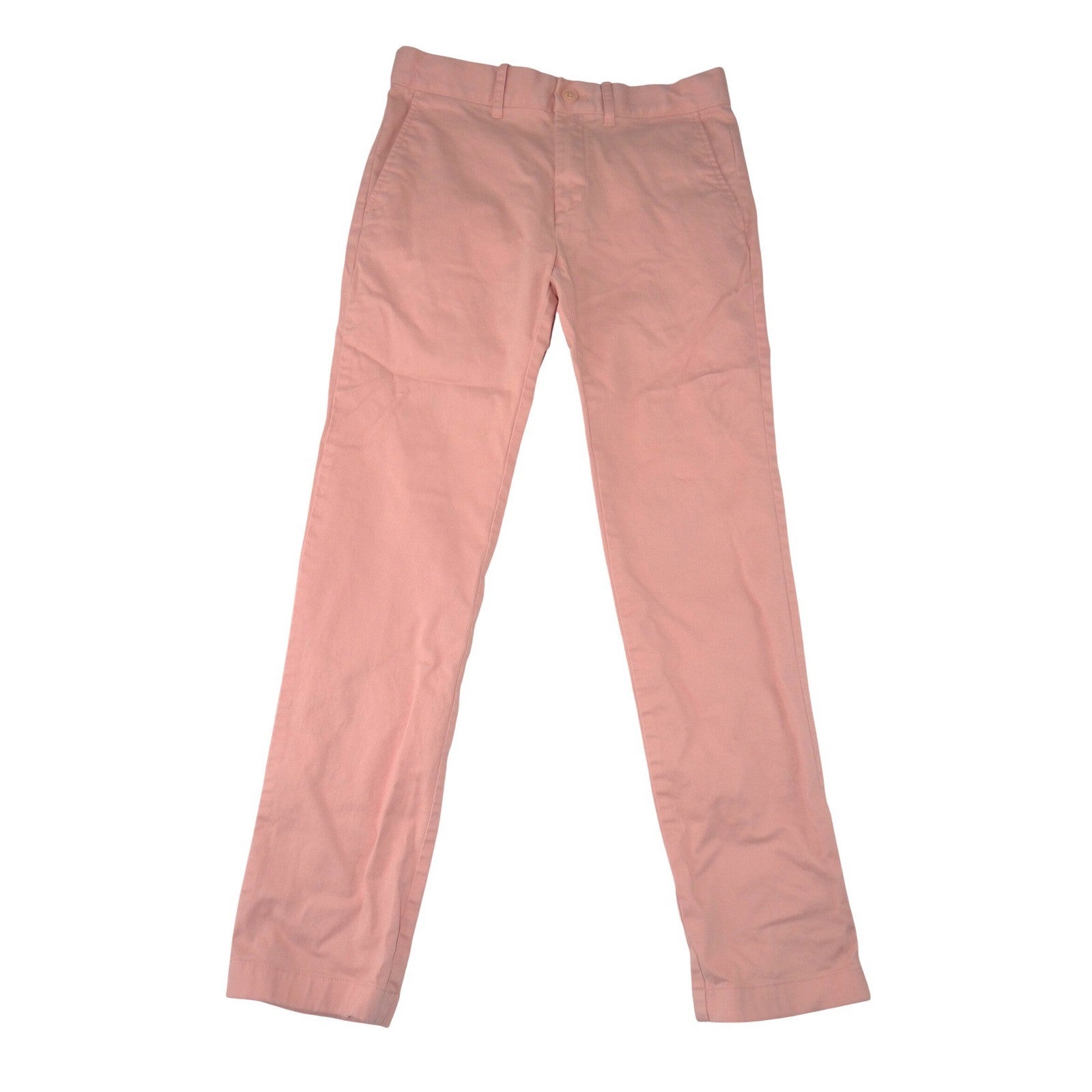 Crewcuts Boys Stretch Chino Pants Size 14 Coral Pink Slim Straight J.Crew