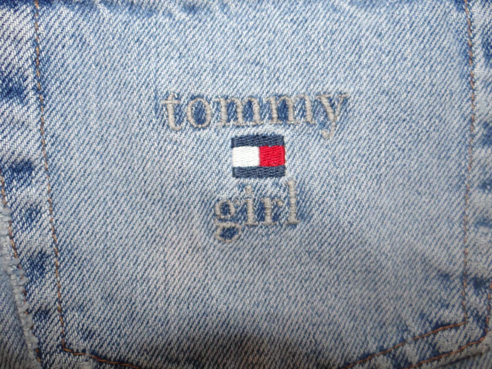 Y2K Tommy Hilfiger Women's Denim Shorts Light Wash
