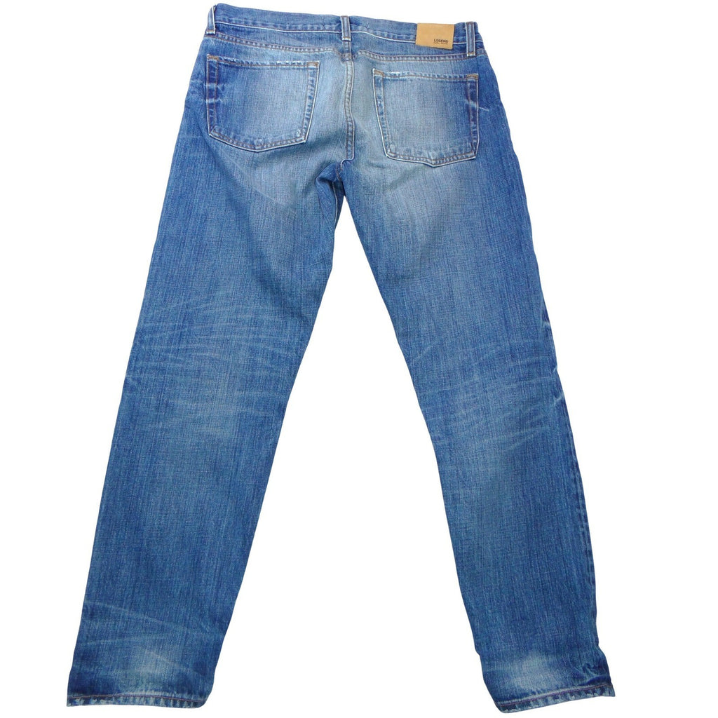 Lucky Brand Legend Women's Blue Straight Leg Jeans Medium Wash Made in USA 34x27