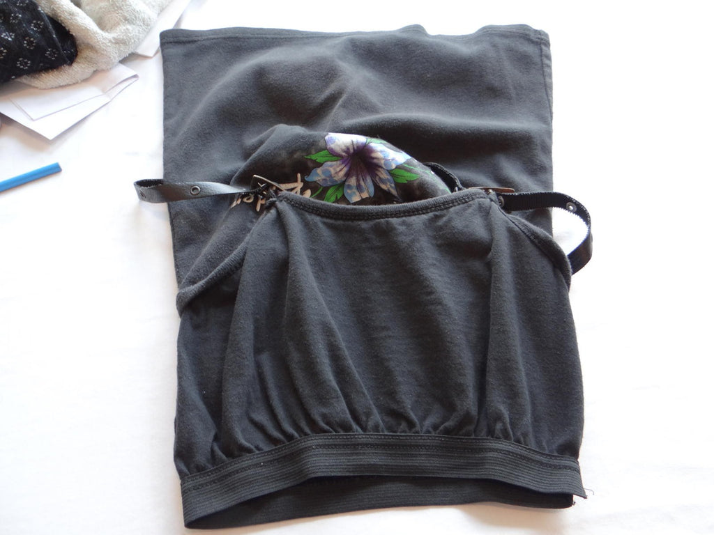 Vintage Black 'Lady Rider' Floral Tank Top w Adjustable Straps by Hot Leathers
