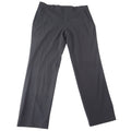 J.Ferrar Mens Slim Fit Dress Pants Black 36x30 Flat Front Stretch Trousers