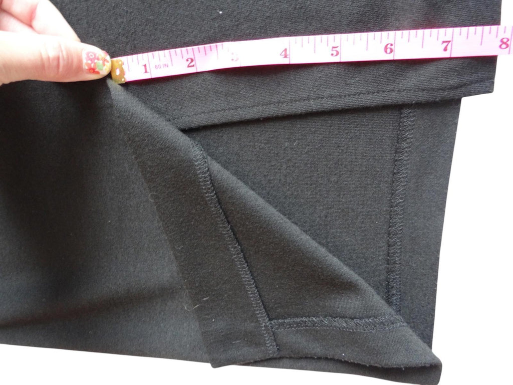 Classic Black Midi Skirt