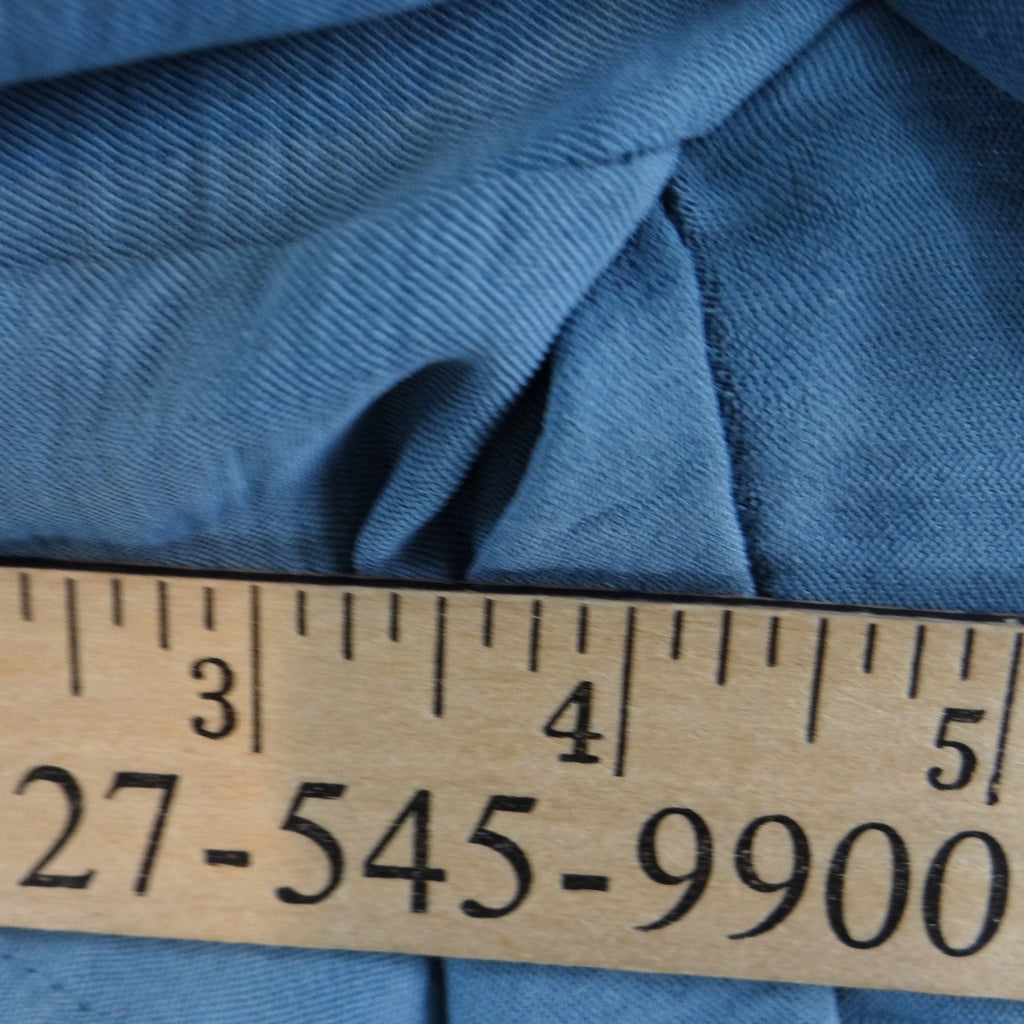 Retrology Womens Slate Blue Tie Front Elastic Waist Relaxed Summer Shorts Small