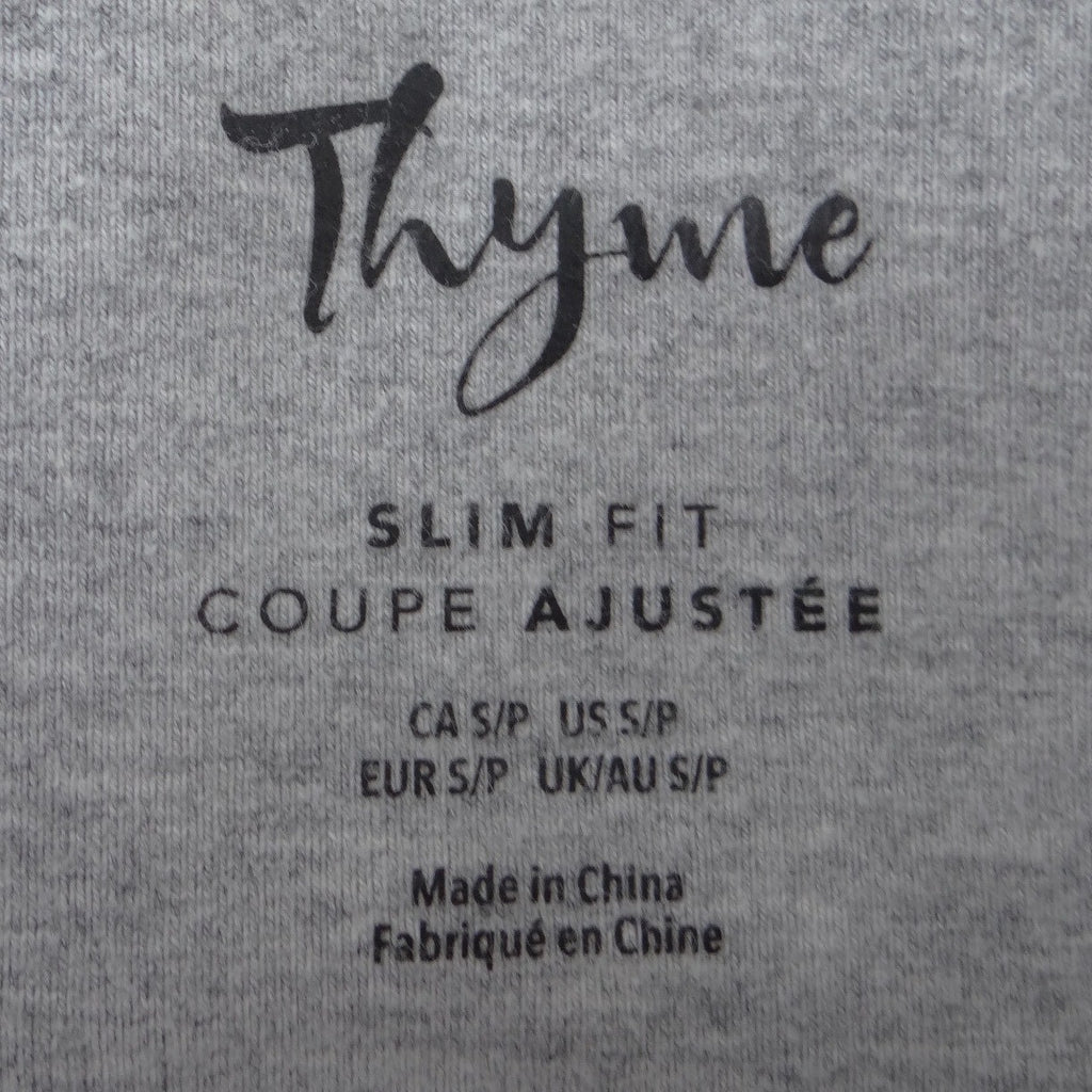 Thyme Maternity Slim Fit Skinny Jeans Medium Wash Blue Full Belly Panel Size S/P