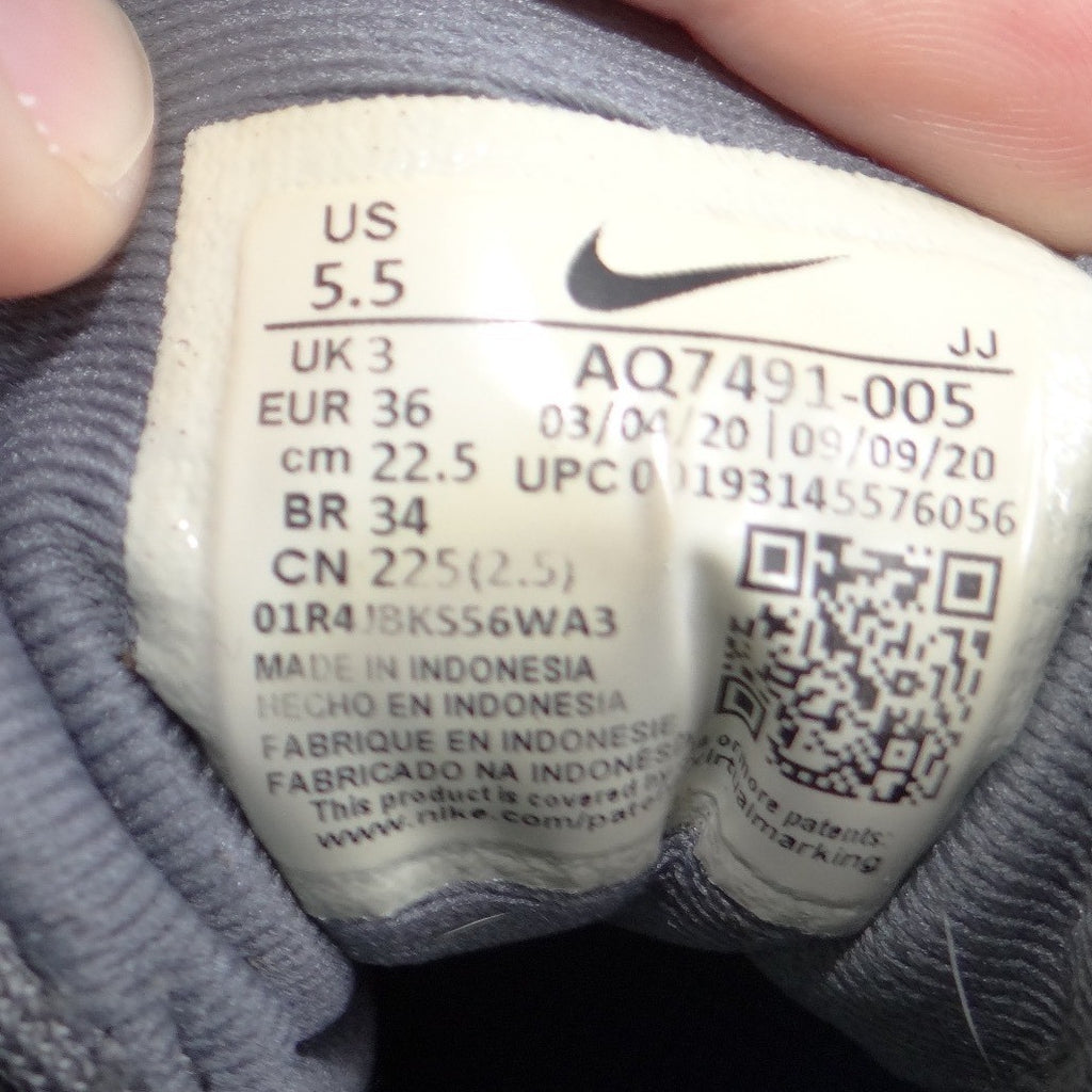 Nike Flex Experience RN 8 Womens Running Shoes Grey Teal Purple Size 5.5