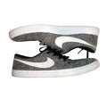 Nike Mens Shoes Gray White Knit Lace Up Athletic Sneakers Size 9.5