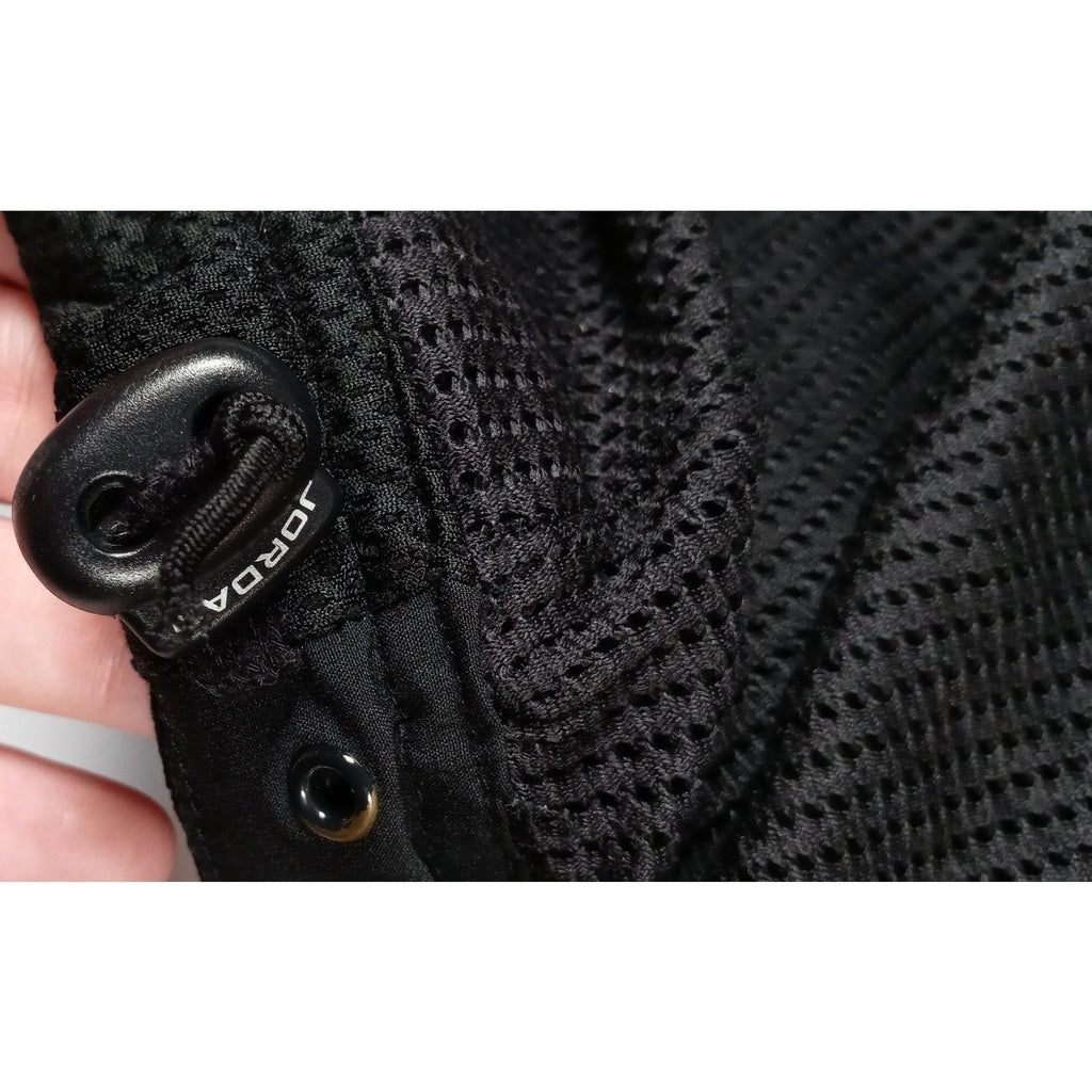 Jordan Black Track Jacket Reflective Stripe Full Zip Men's Medium Athletic