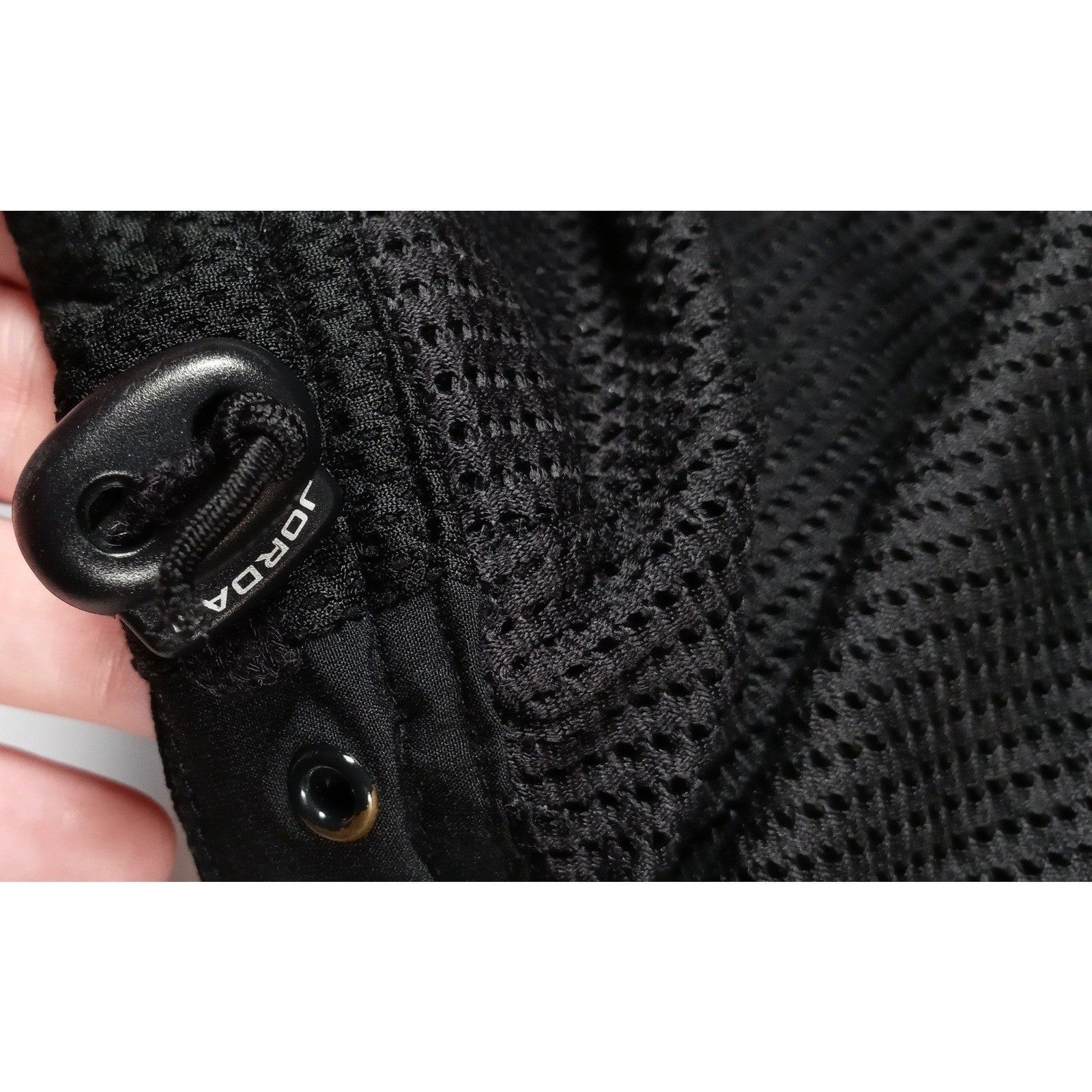Jordan Black Track Jacket Reflective Stripe Full Zip Men's Medium Athletic