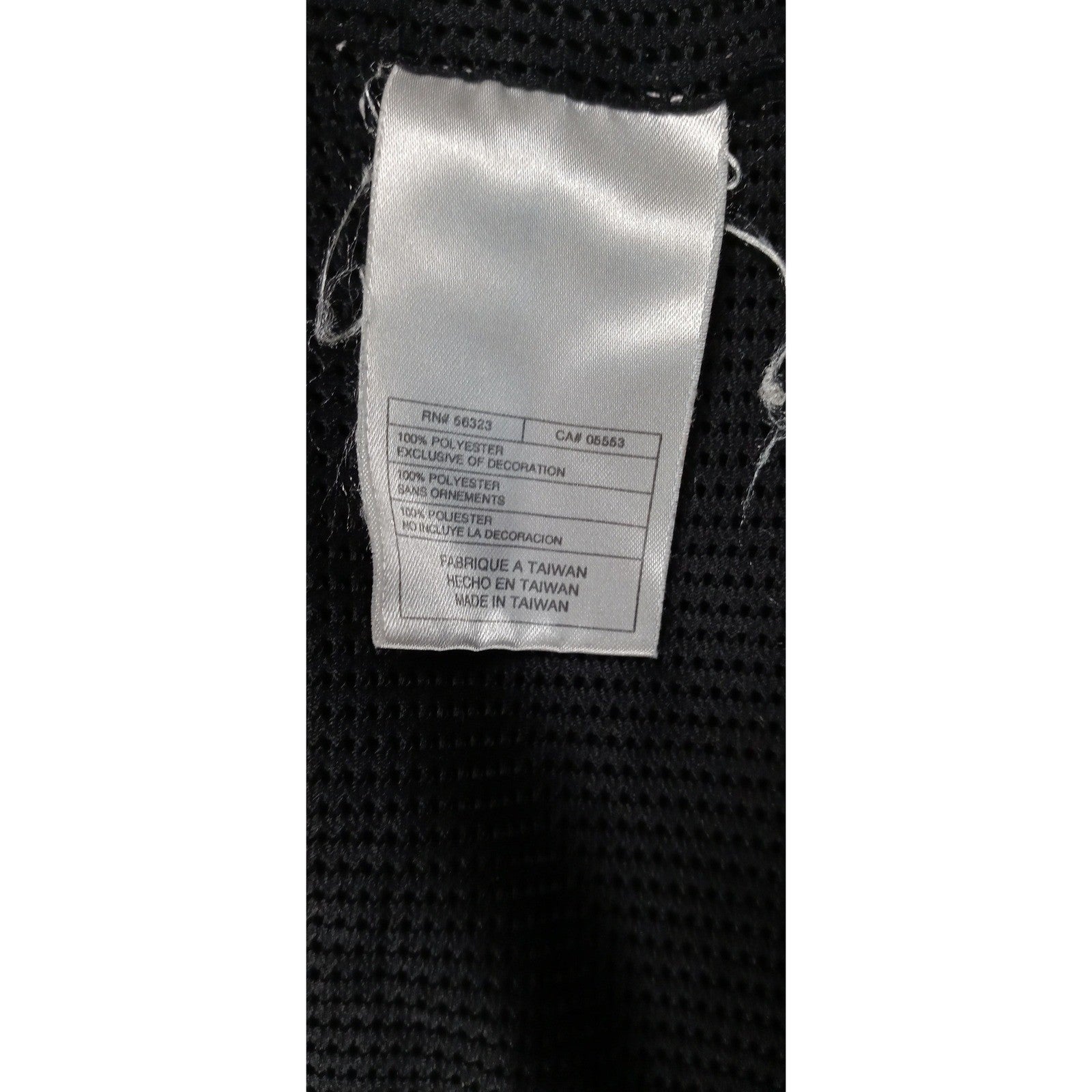 Jordan Black Track Jacket Reflective Stripe Full Zip Men's Medium Athletic