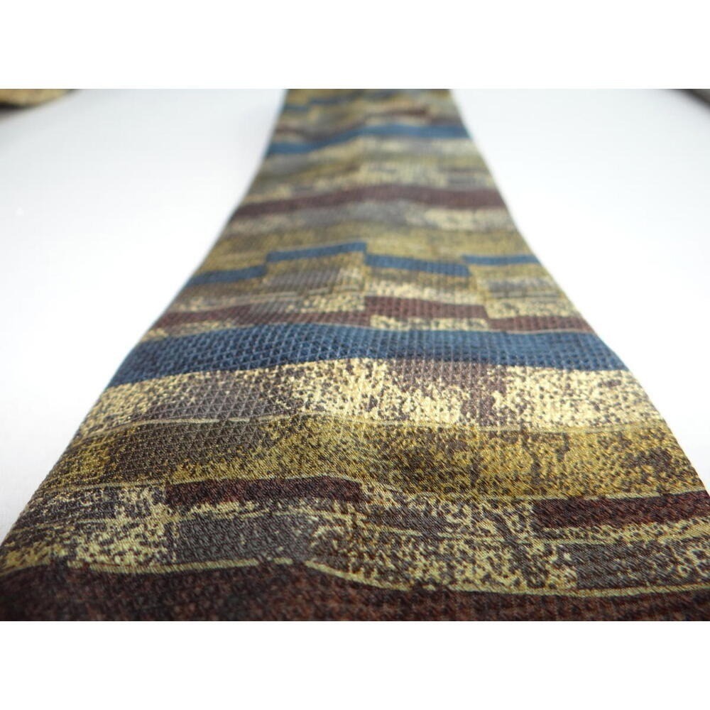 Lamberti 100% Silk Made in Italy Striped Tie