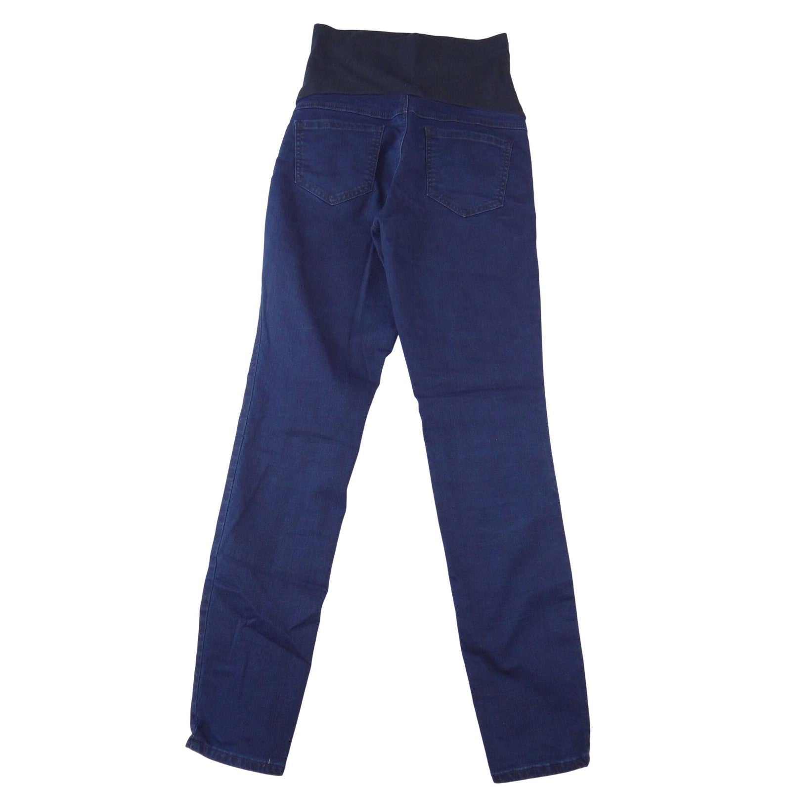 Thyme Maternity Slim Fit Jeans Blue Over Belly Panel XS/TP