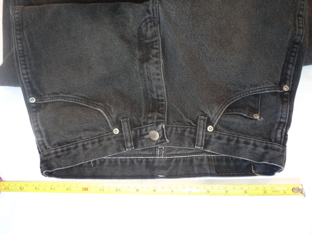 Vintage Wrangler Men's Black Jeans