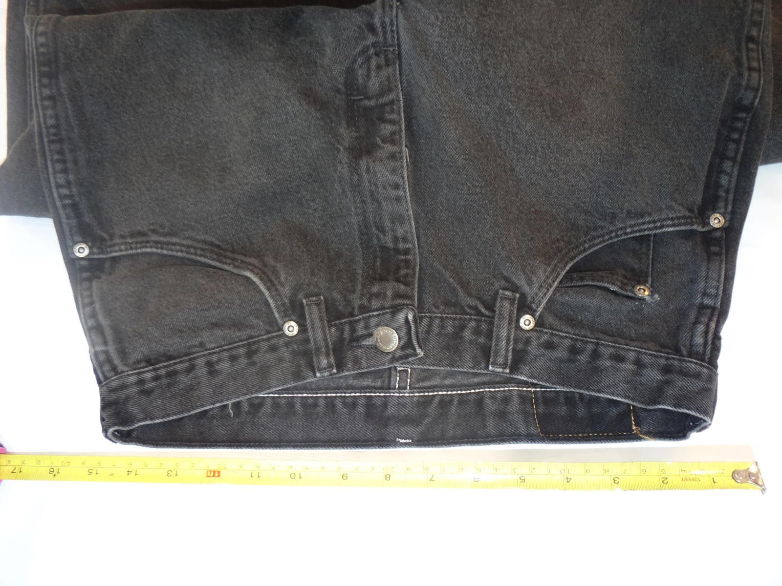 Vintage Wrangler Men's Black Jeans